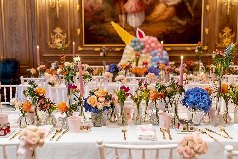 A colourful transformation in the French Salon at Claridges hotel
